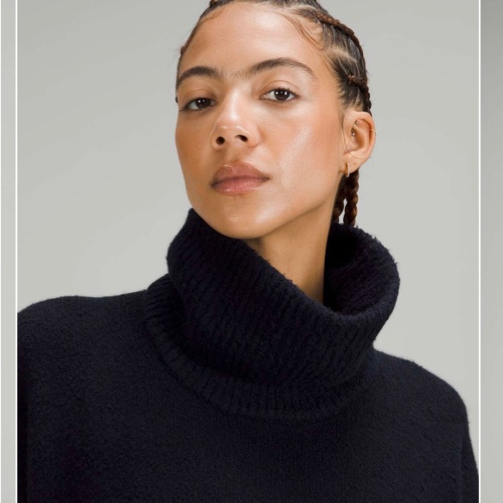 lululemon athletica Black Turtleneck Sweater - Picture 2 of 7